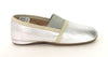 Pepe Silver Elastic Slipper-Tassel Children Shoes