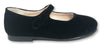 Beberlis Black Velvet Mary Jane-Tassel Children Shoes
