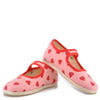 BONTON Pink Heart Mary Jane-Tassel Children Shoes