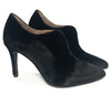 Marian Black Velvet V-cut Heel-Tassel Children Shoes