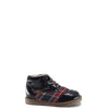 Manuela Navy Patent Scotland Bootie-Tassel Children Shoes
