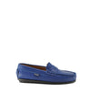 Atlanta Mocassin Cobalt Blue Pebbled Penny Loafer-Tassel Children Shoes