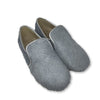 Papanatas Blue/Gray Pony Hair Smoking Loafer-Tassel Children Shoes