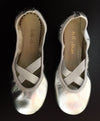 Belle Chiara Silver Ballerina-Tassel Children Shoes