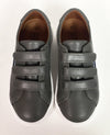 Atlanta Mocassin Solid Gray Velcro Sneaker-Tassel Children Shoes