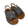 Pepe Jean Criss Cross Star Print Sandal-Tassel Children Shoes