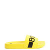 Hugo Boss Yellow Logo Slide-Tassel Children Shoes