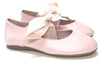 Papanatas Soft Pink Open Dress Shoe-Tassel Children Shoes