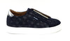 Atlanta Mocassin Navy/Silver Star Elastic Slip-on Sneaker-Tassel Children Shoes