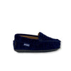 Atlanta Mocassin Navy Velvet Lined Loafer-Tassel Children Shoes