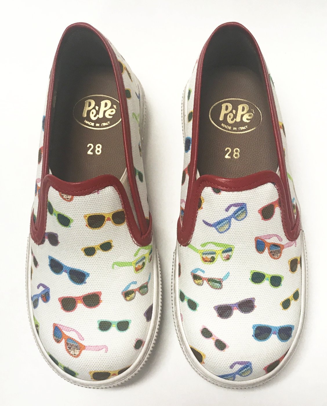 Pepe Sunglasses Slip-on Sneaker-Tassel Children Shoes