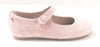 Manuela Pink Linen Mary Jane-Tassel Children Shoes