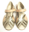 Sonatina Peach/Gold Sandal-Tassel Children Shoes