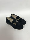Hoo Black Velvet Chain Loafer-Tassel Children Shoes