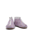 Pepe Lilac Floral Zipper Baby Bootie-Tassel Children Shoes