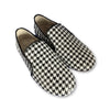 Papanatas Houndstooth Smoking Loafer-Tassel Children Shoes