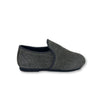 Manuela Gray Textured Suede Smoking Slipper-Tassel Children Shoes