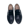 Beberlis Girls Two-Tone Black Oxford-Tassel Children Shoes