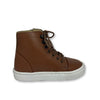 Young Soles Chestnut Brown High Top Sneaker-Tassel Children Shoes