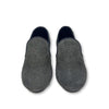 Manuela Gray Textured Suede Smoking Slipper-Tassel Children Shoes