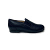 Beberlis Navy Leather Wingback Slip-on Shoe-Tassel Children Shoes