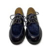 Beberlis Navy Pony Hair Lace-Up Shoe-Tassel Children Shoes