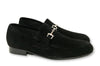 Atlanta Mocassin Black Suede Buckle Dress Shoe-Tassel Children Shoes
