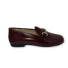 Hoo Burgundy High Shine Chain Loafer-Tassel Children Shoes