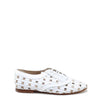 Papanatas White Weave Oxford-Tassel Children Shoes