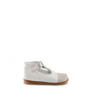 Beberlis White and Gray T-Strap Shoe-Tassel Children Shoes
