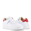 Blublonc White Flash Zipper Sneaker-Tassel Children Shoes