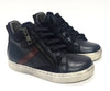 Blublonc Navy High-top Sneaker-Tassel Children Shoes
