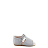 Papanatas Gray Leather Sandal-Tassel Children Shoes