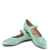 Beberlis Mint Pointed Mary Jane-Tassel Children Shoes