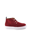 Atlanta Mocassin Red Shearling Sneaker Bootie-Tassel Children Shoes