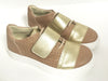 Sonatina Gold/Tan Sneaker-Tassel Children Shoes