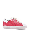 Pepe Red Leather Lace Up Sneaker-Tassel Children Shoes