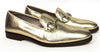 Hoo Gold Buckle Loafer-Tassel Children Shoes