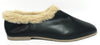 LMDI Collection Gloria Black Fur Slip-on-Tassel Children Shoes