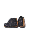 Blublonc Black Spotted Wool Baby Bootie-Tassel Children Shoes