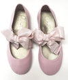 Papanatas Soft Pink Open Dress Shoe-Tassel Children Shoes