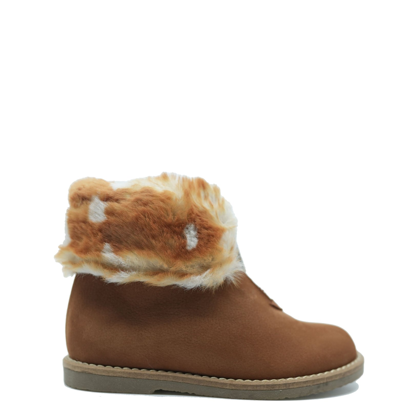 Manuela Luggage Bambi Zipper Bootie-Tassel Children Shoes