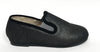 Zeebra Black Metallic Loafer-Tassel Children Shoes