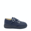 Blublonc Navy Wingtip Dress Sneaker-Tassel Children Shoes