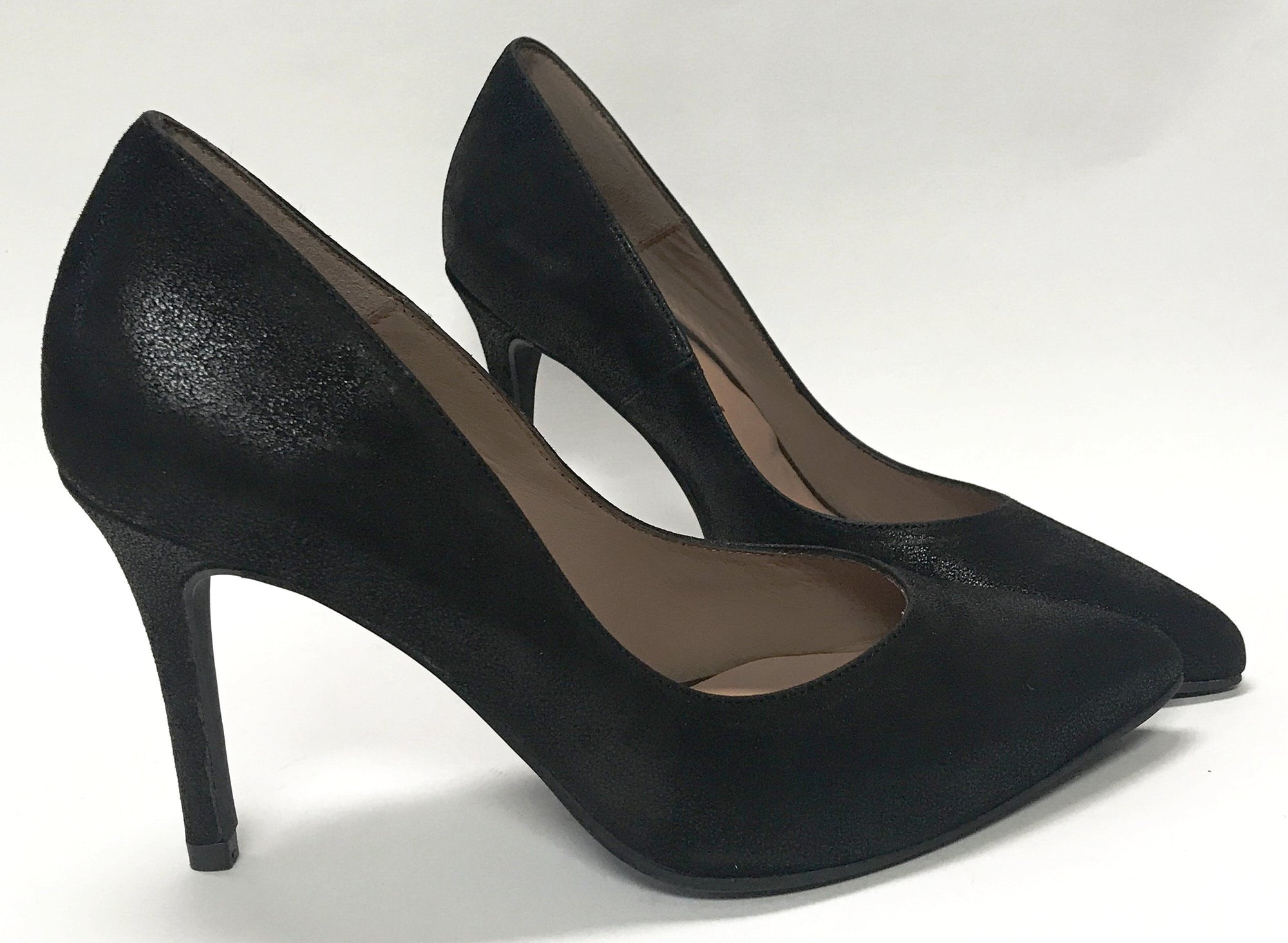 Marian Black Shimmer 3&quot; Heel-Tassel Children Shoes