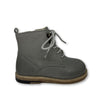 Young Soles Buster Gray Burnished Leather Boot-Tassel Children Shoes