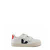 Veja Red, Blue, and White Velcro Sneaker-Tassel Children Shoes