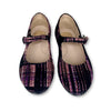 Beberlis Pink Textured Mary Jane-Tassel Children Shoes