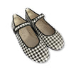 Papanatas Houndstooth Mary Jane-Tassel Children Shoes