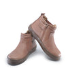 Petit Nord Old Rose Scalloped Bootie-Tassel Children Shoes